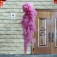 РОЗОВАЯ ДЫМНАЯ МИНА ЦВЕТНОЙ ДЫМ  (ФД016)