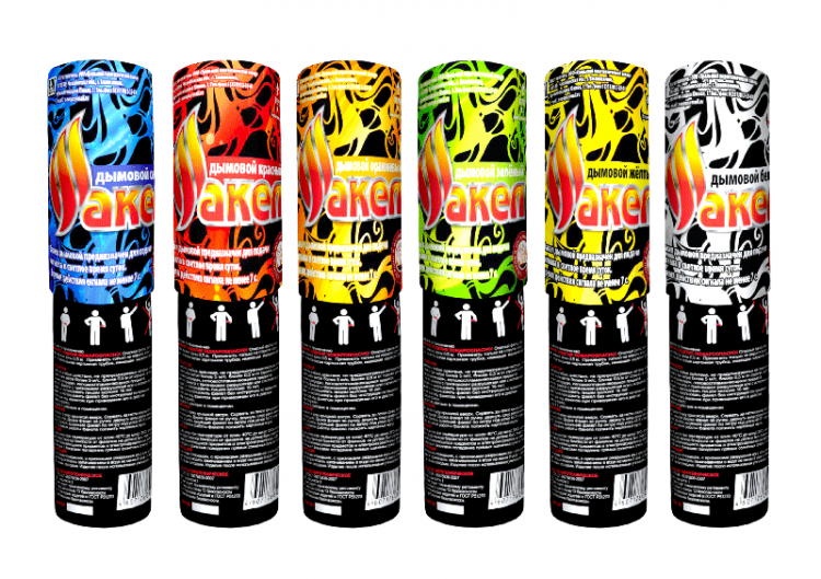 Факел дымовой зеленый