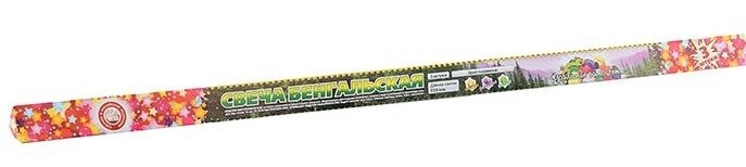 Свеча бенгальская 400мм "Уральские самоцветы" 3шт